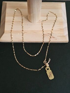 14k Gold Necklace 18 Inch